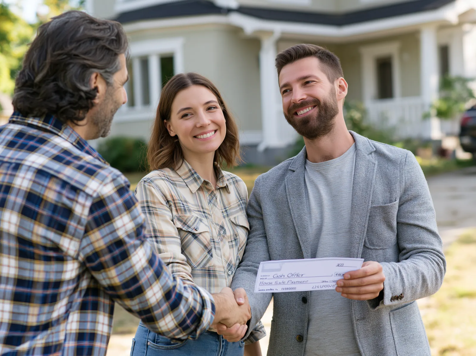 Sell my house fast in Seattle โ handshake over a cash offer
